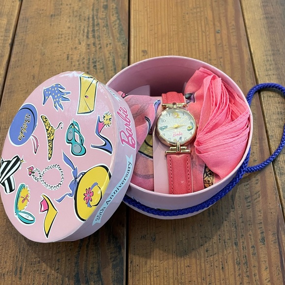 Fossil Barbie 35th Anniversary Watch — new in box!! - Picture 1 of 7